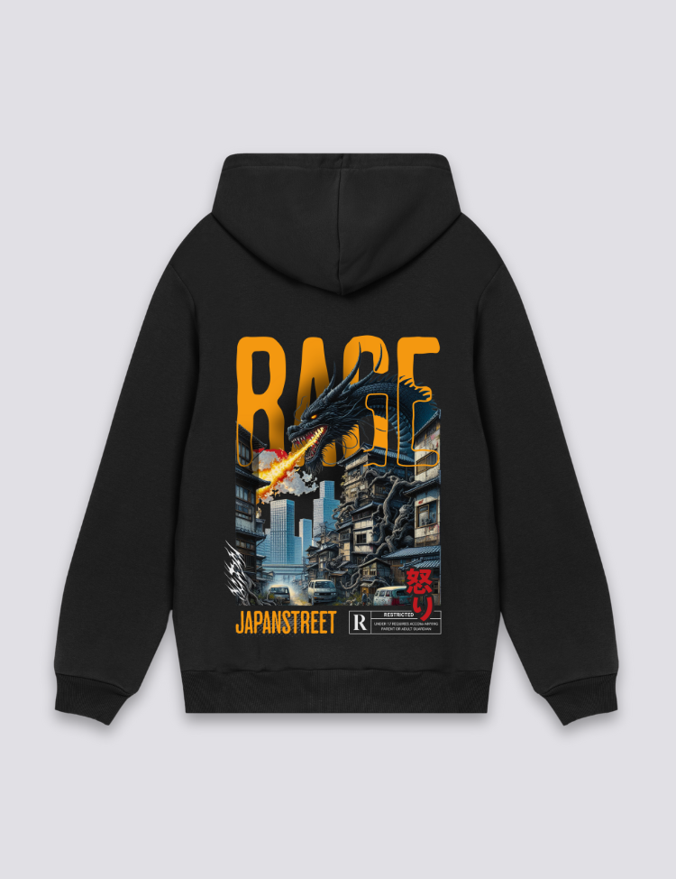 Drachen-Hoodie – Hoodie im Streetwear-Stil für Herren und Damen