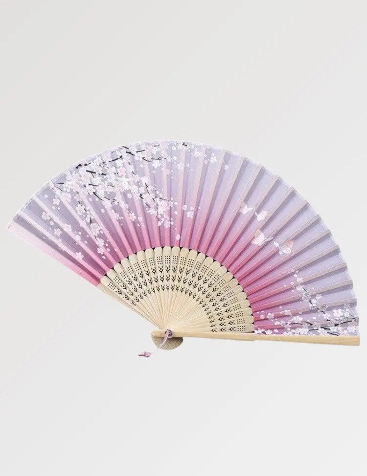 Japanischer Kirschblütenfächer 'Yori' – Fächer im traditionellen japanischen Stil für Unisex