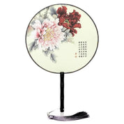 Japanischer Fächer mit Blumenmotiv 'Nisshin' – Sensu, Fächer im japanischen Design