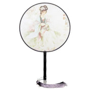 Runder japanischer Geisha-Fächer 'Iwakura – Sensu, Fächer im japanischen Design