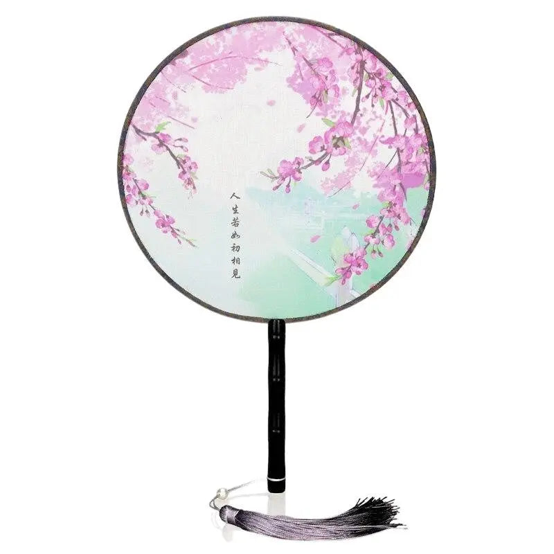 Runder japanischer Sakura-Fächer 'Tahara' – Sensu, Fächer im japanischen Design