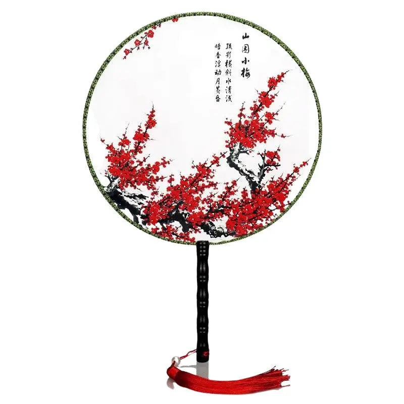 Roter japanischer Fächer 'Nagoya' – Sensu, Fächer im japanischen Design
