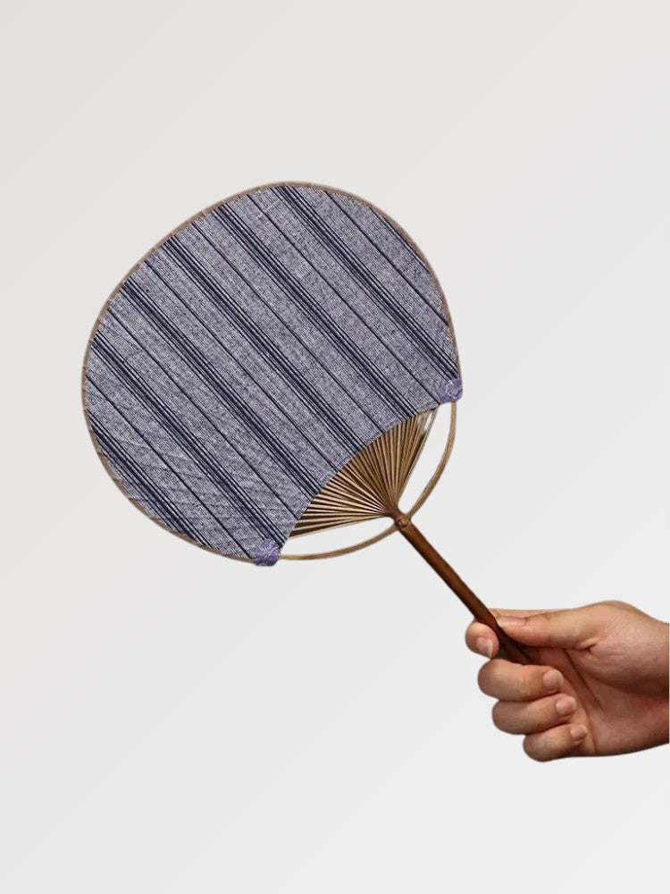 Japanischer Uchiwa-Fächer 'Shoji' – Fächer für Dekoration und Sommer, Premium-Qualität