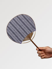 Japanischer Uchiwa-Fächer 'Shoji' – Fächer für Dekoration und Sommer, Premium-Qualität