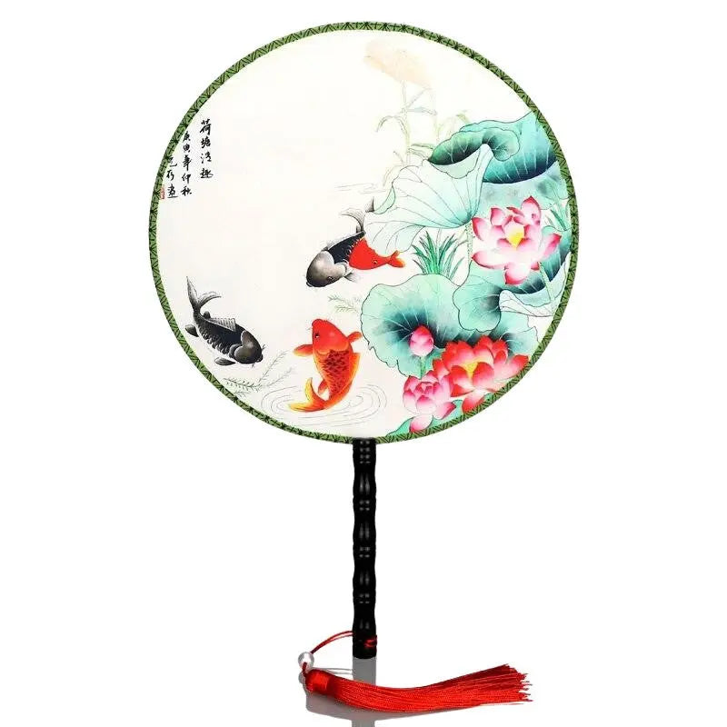Japanischer Fächer mit Fischmotiv 'Chita' – Sensu, Fächer im japanischen Design