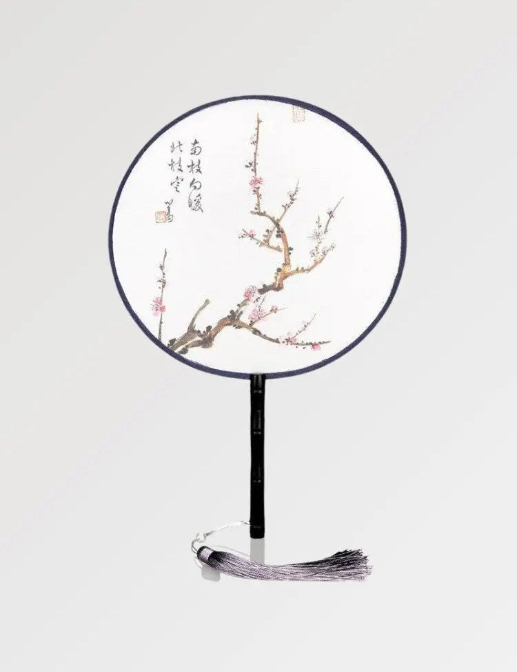 Japanischer Rundfächer 'Nagano' – Fächer im traditionellen japanischen Stil für Unisex