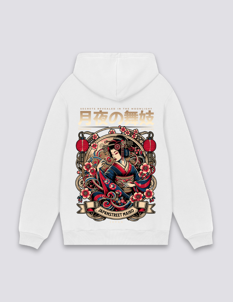 Geisha Hoodie – Oversize, Hoodie im japanischen Design