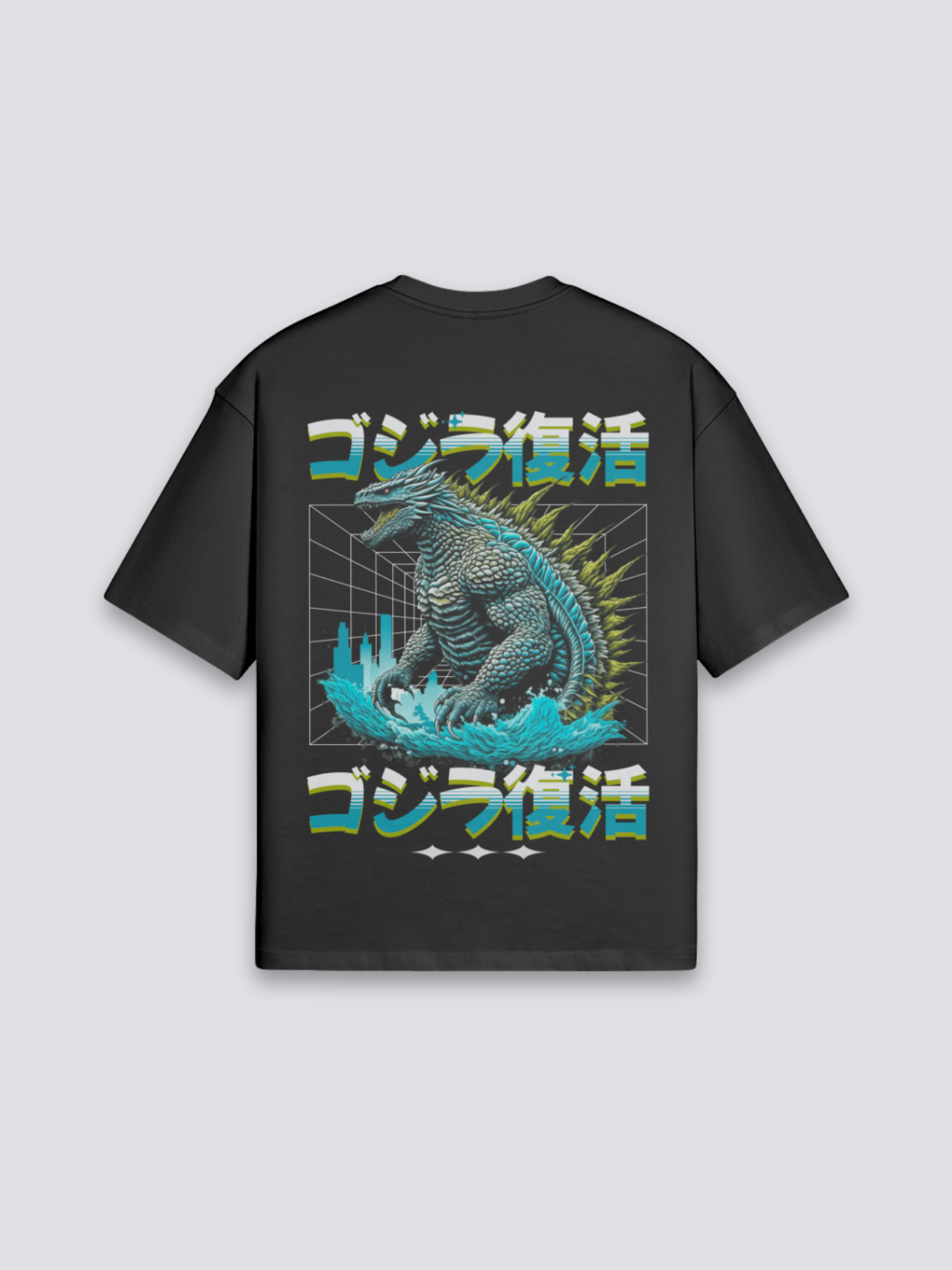 Godzilla T-Shirt – T-Shirt im Streetwear-Stil für Herren und Damen
