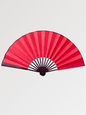 Großer japanischer Fächer 'Kisho' – Detail: aus Bambus und Papier, Fächer japanischen Stil