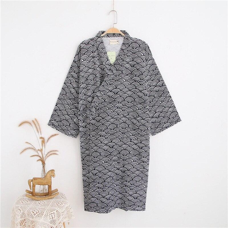 Japanischer Herrenpyjama 'Cloud Gray' – bequem, Pyjama im japanischen Design