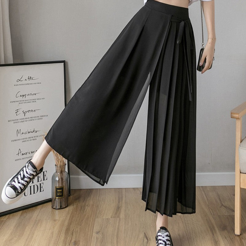 Damen-Hakama 'Jimina Kuro' – elegant, Rock im japanischen Design