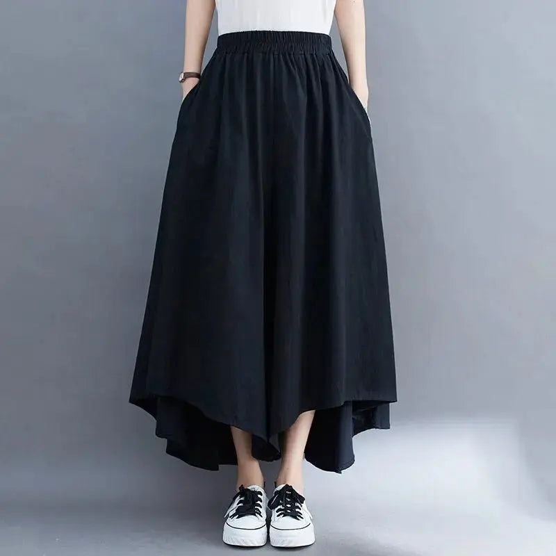 Damen-Hakama 'Nama Kuro' – Hose im japanischen Stil für Herren und Damen