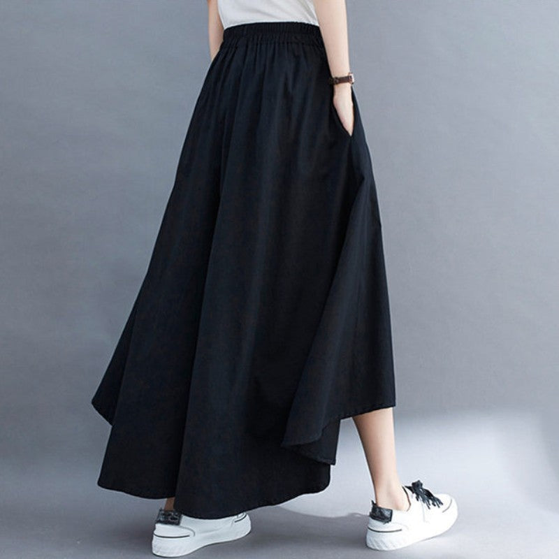 Damen-Hakama 'Nama Kuro' – weiter Schnitt, Hose im japanischen Design