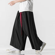 Hakama für Männer 'Mato-Kuro – weiter Schnitt, Hose im japanischen Design