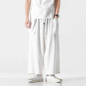 Hakama für Männer 'Shin-Shiro – Hose im japanischen Stil für Herren und Damen