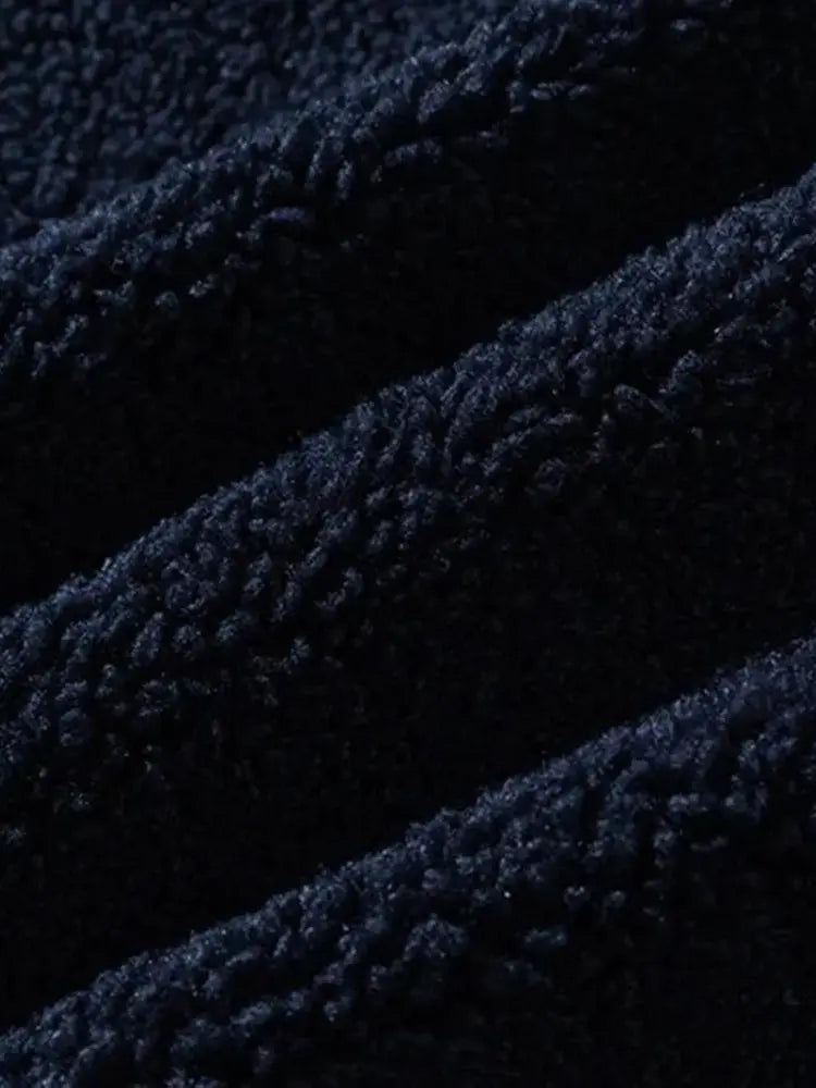 Hanten Wolle Patchwork – Detail: lange Ärmel, Kimono japanischen Stil