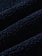 Hanten Wolle Patchwork – Detail: lange Ärmel, Kimono japanischen Stil