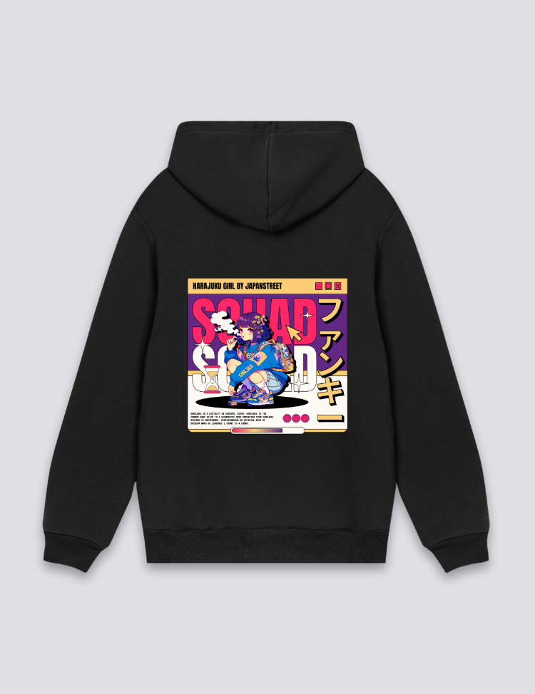 Harajuku Hoodie – Hoodie im Streetwear-Stil für Herren und Damen