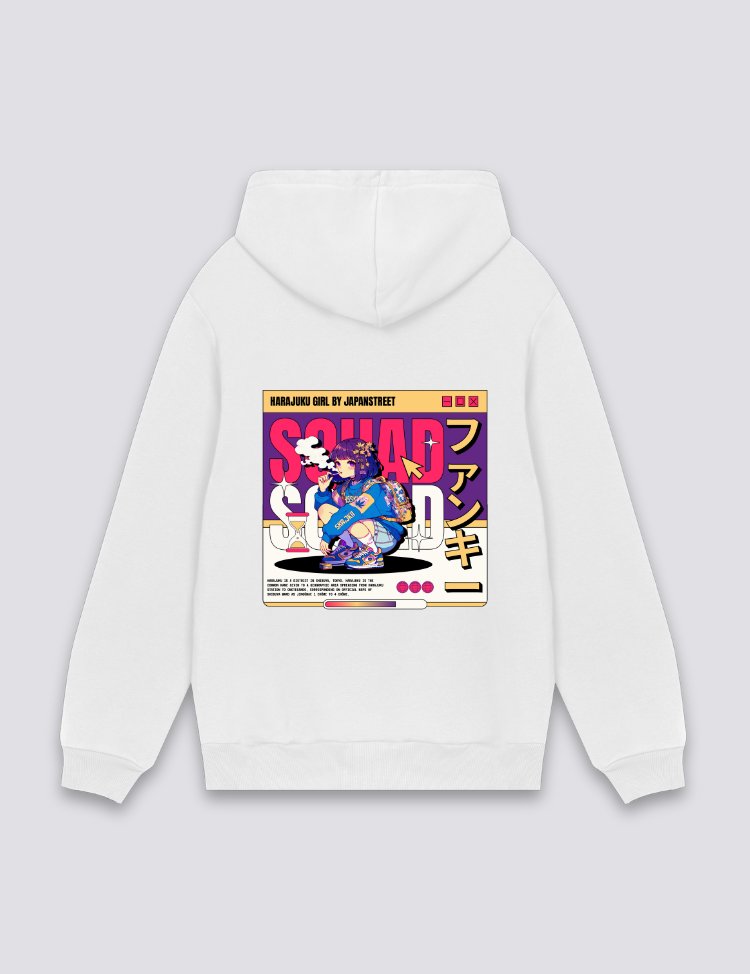 Harajuku Hoodie – Oversize, Hoodie im japanischen Design