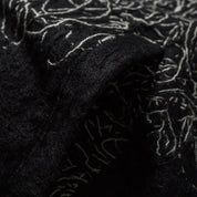 Vintage Streetwear Jacke 'DRK711' – Detail: japanisches Motiv, Bomberjacke japanischen Stil