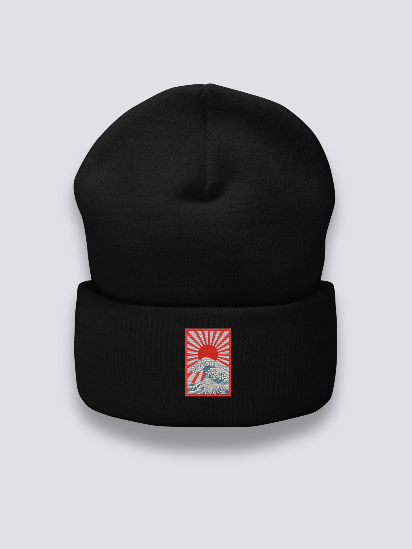 Hokusai Mütze – bestickt, Baseball Cap im japanischen Design