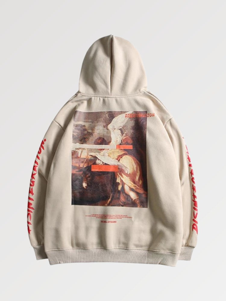 Japanischer Streetwear-Hoodie 'Akuma' – Hoodie im Streetwear-Stil für Herren und Damen