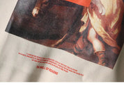 Japanischer Streetwear-Hoodie 'Akuma' – Nahaufnahme Hoodie mit japanischem Motiv