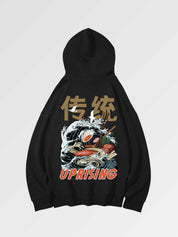 Hoodie mit japanischem Text 'Miyoshi' – Hoodie im Streetwear-Stil für Herren und Damen