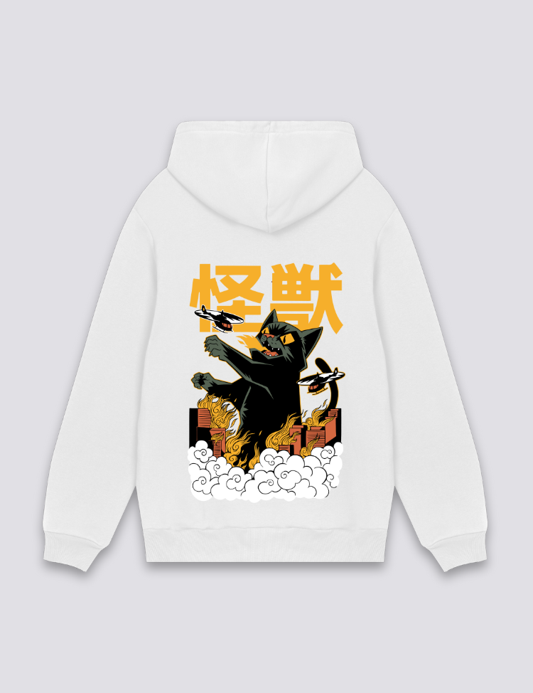 Japanischer Kanji Hoodie – Oversize, Hoodie im japanischen Design