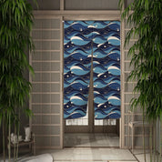 Japanische Noren 'Tsubaki' – Vorhang im japanischen Stil für Unisex