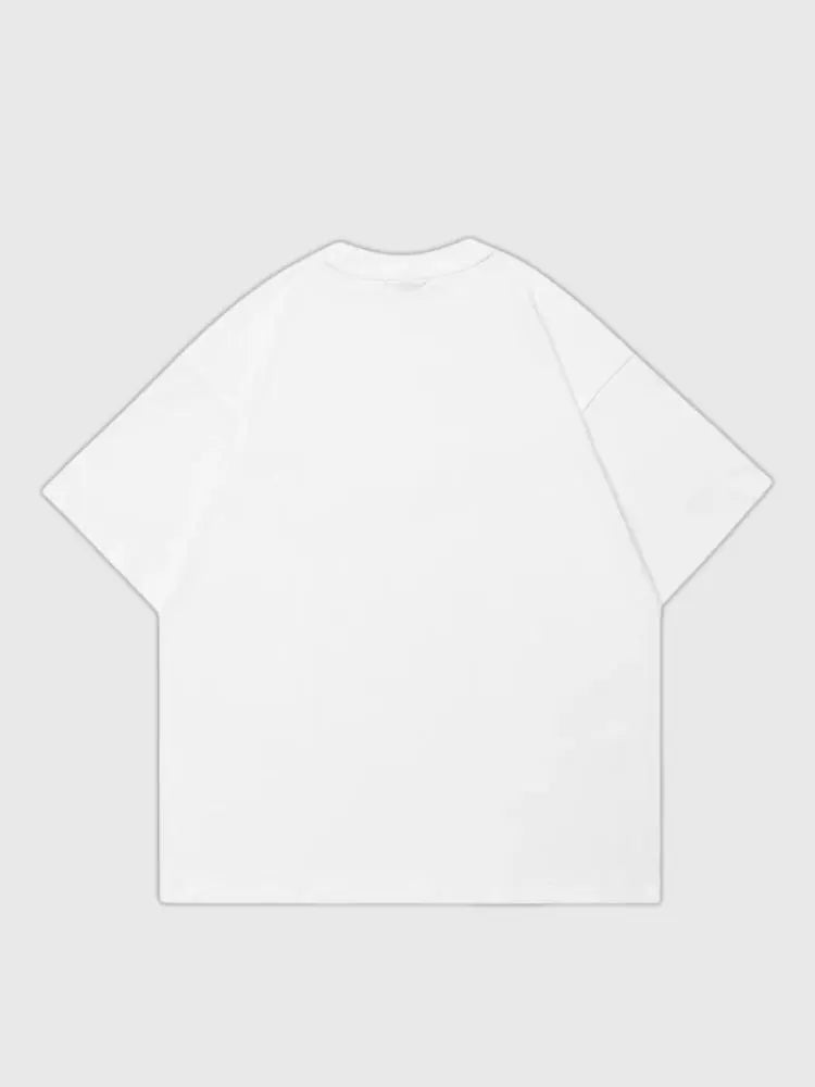Japanisches Wellen-T-Shirt 'Hokusai' – Oversize, T-Shirt im japanischen Design