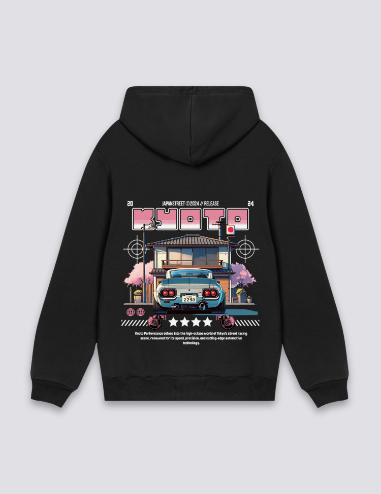 Japanischer Auto-Hoodie – Hoodie im Streetwear-Stil für Herren und Damen