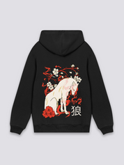 Japanische Zeichnung Hoodie – Hoodie im Streetwear-Stil für Herren und Damen
