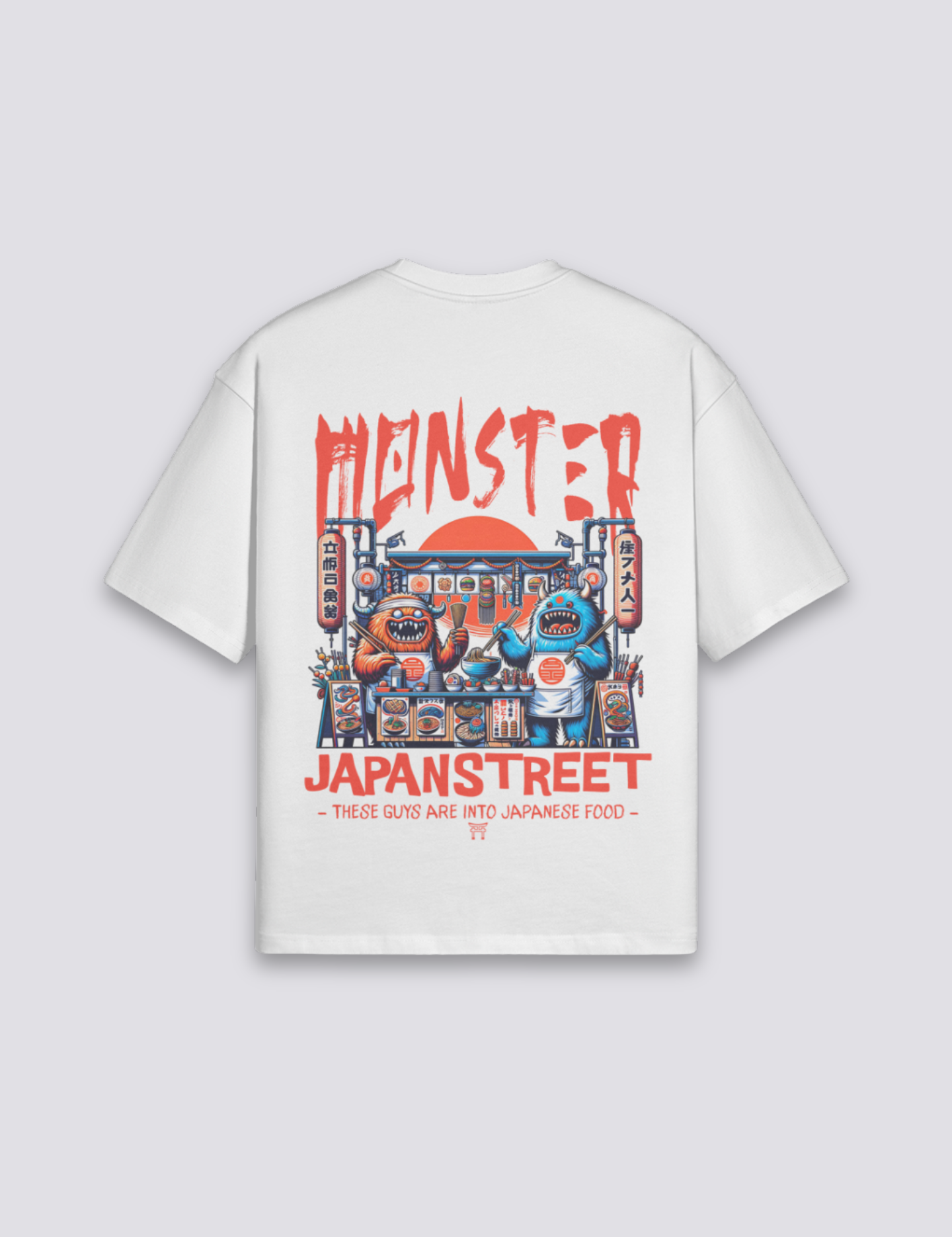 Japanisches Food-Truck-T-Shirt – T-Shirt im Streetwear-Stil für Herren und Damen