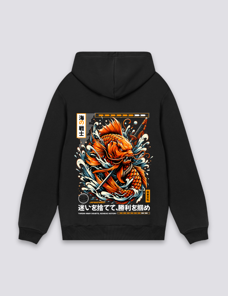 Japanischer Grafik-Hoodie – Hoodie im Streetwear-Stil für Herren und Damen