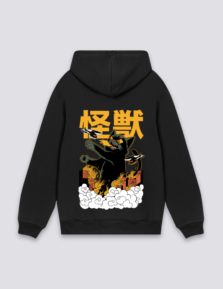 Japanischer Kanji Hoodie – Hoodie im Streetwear-Stil für Herren und Damen