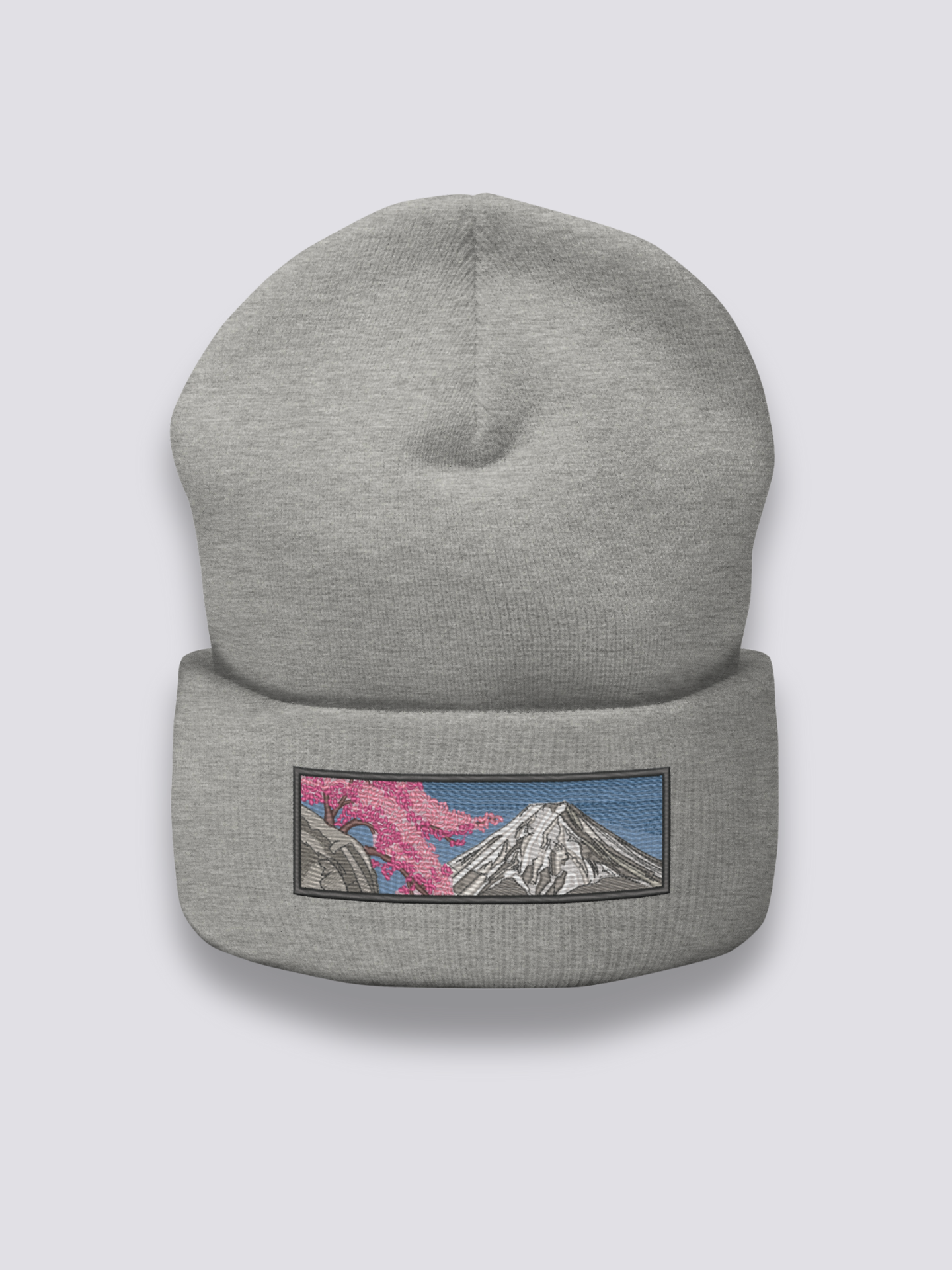 Japanische Landschaft Beanie – Baseball Cap im Streetwear-Stil für Herren und Damen