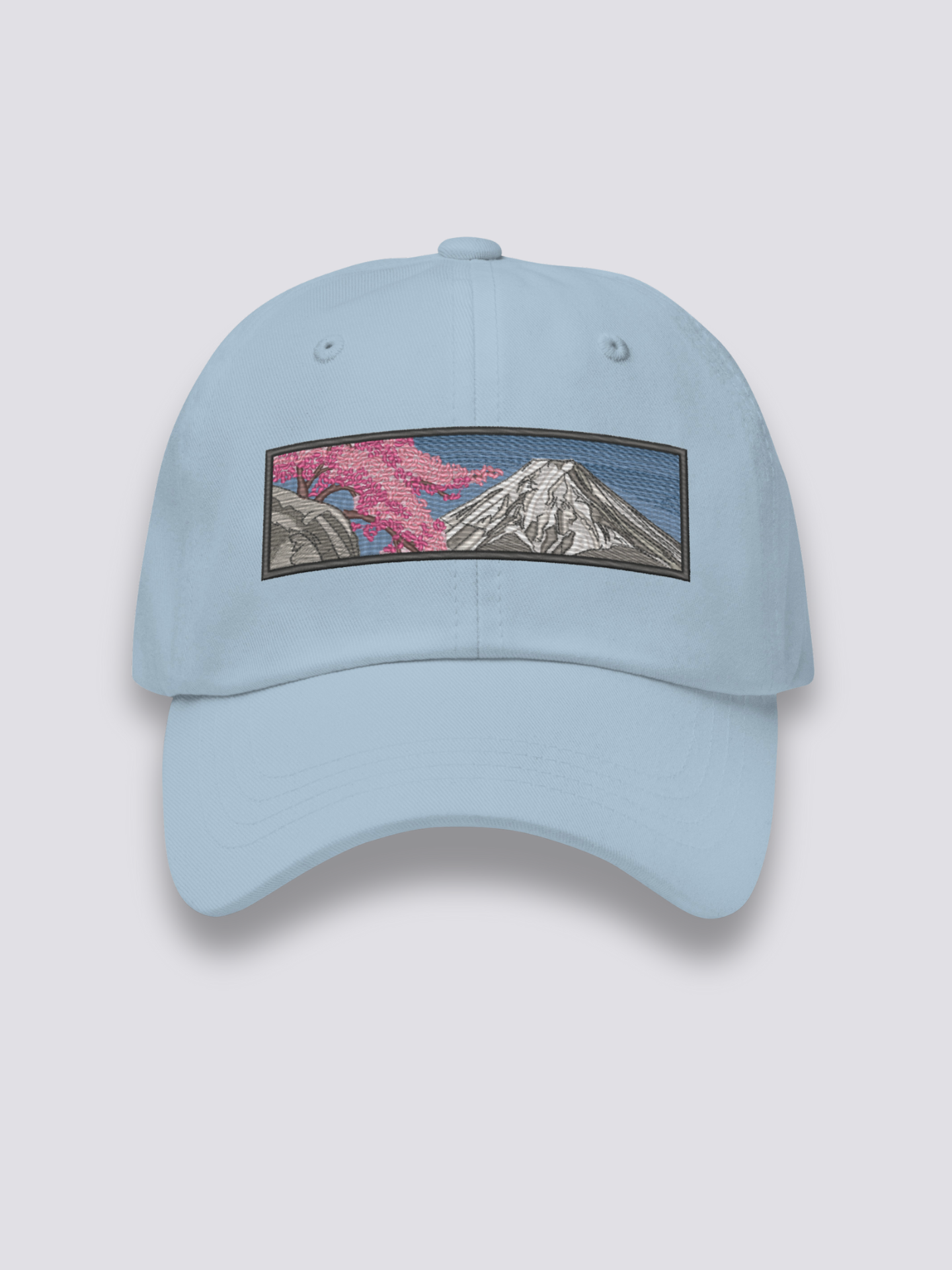Japanische Landschaftsmütze – Detail: verstellbar, Baseball Cap japanischen Stil