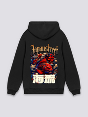 Japanischer Kapuzenpullover in Übergröße – Hoodie im Streetwear-Stil für Herren und Damen