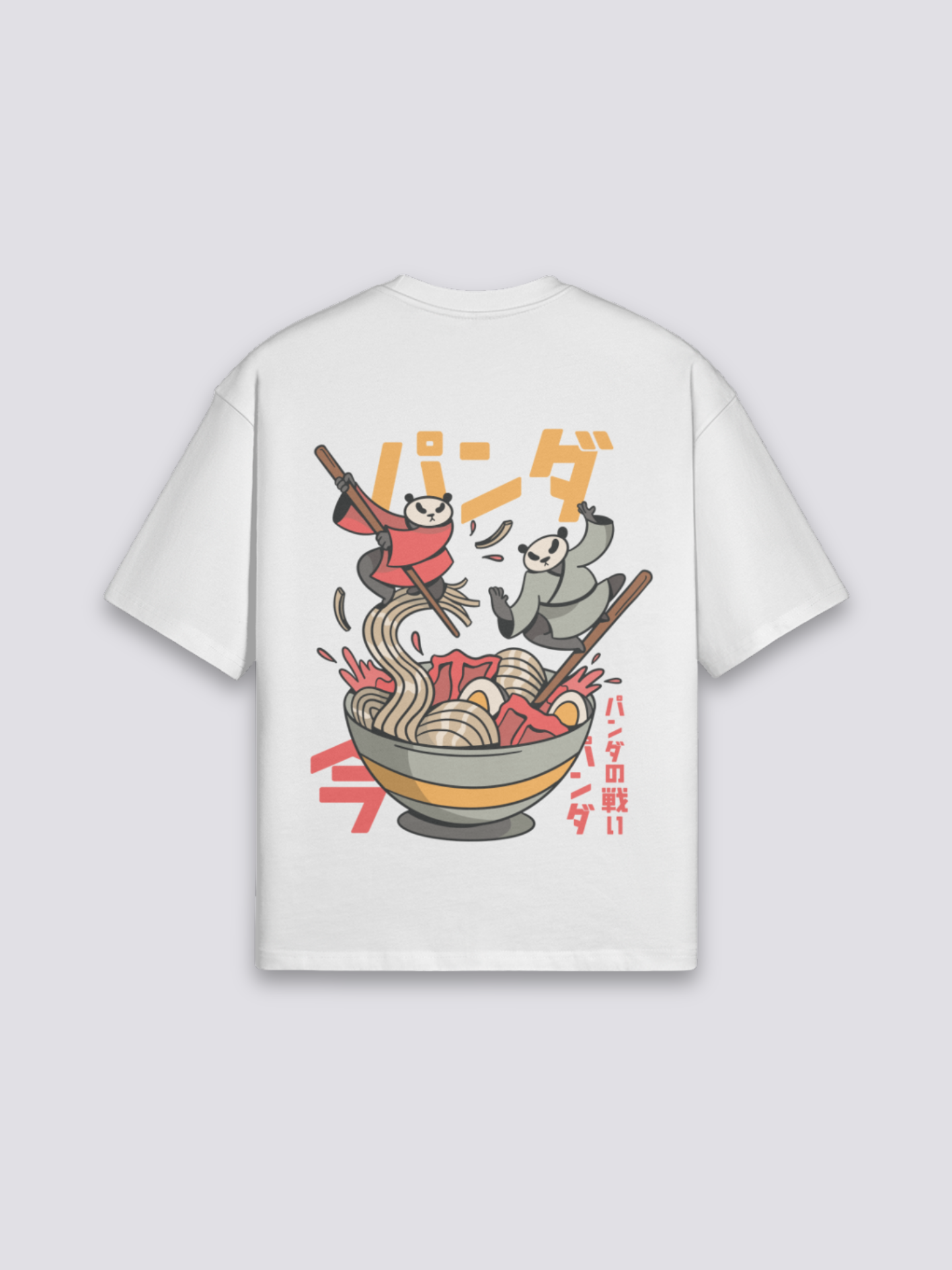 Japanisches Ramen T-Shirt – T-Shirt im Streetwear-Stil für Herren und Damen