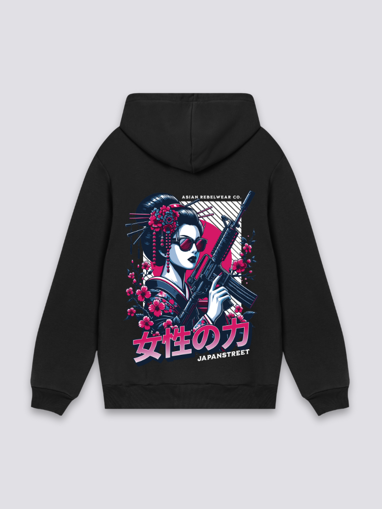 Japanischer Streetwear-Hoodie – Hoodie im Streetwear-Stil für Herren und Damen