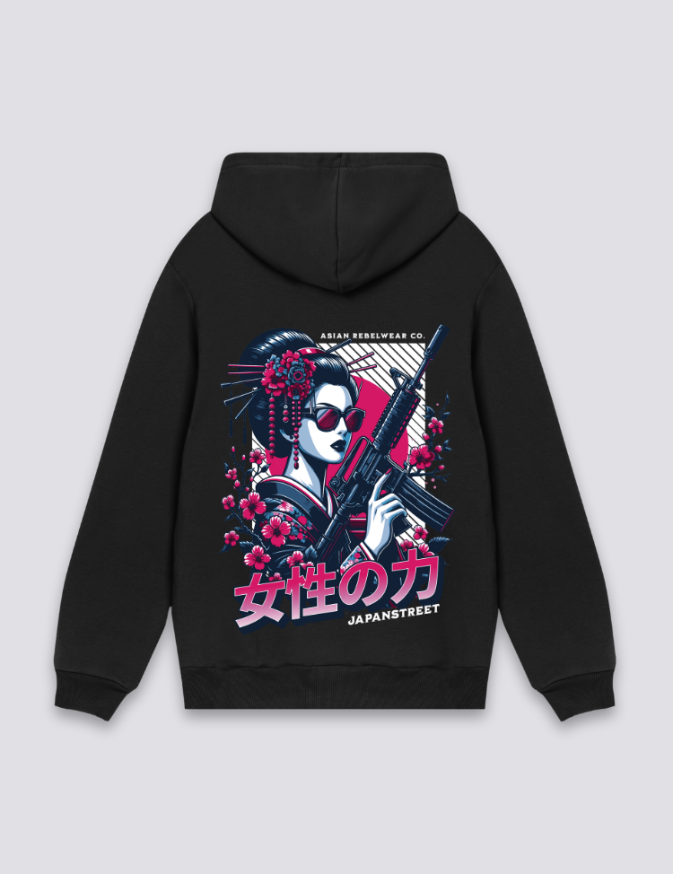 Japanischer Streetwear-Hoodie – Hoodie im Streetwear-Stil für Herren und Damen