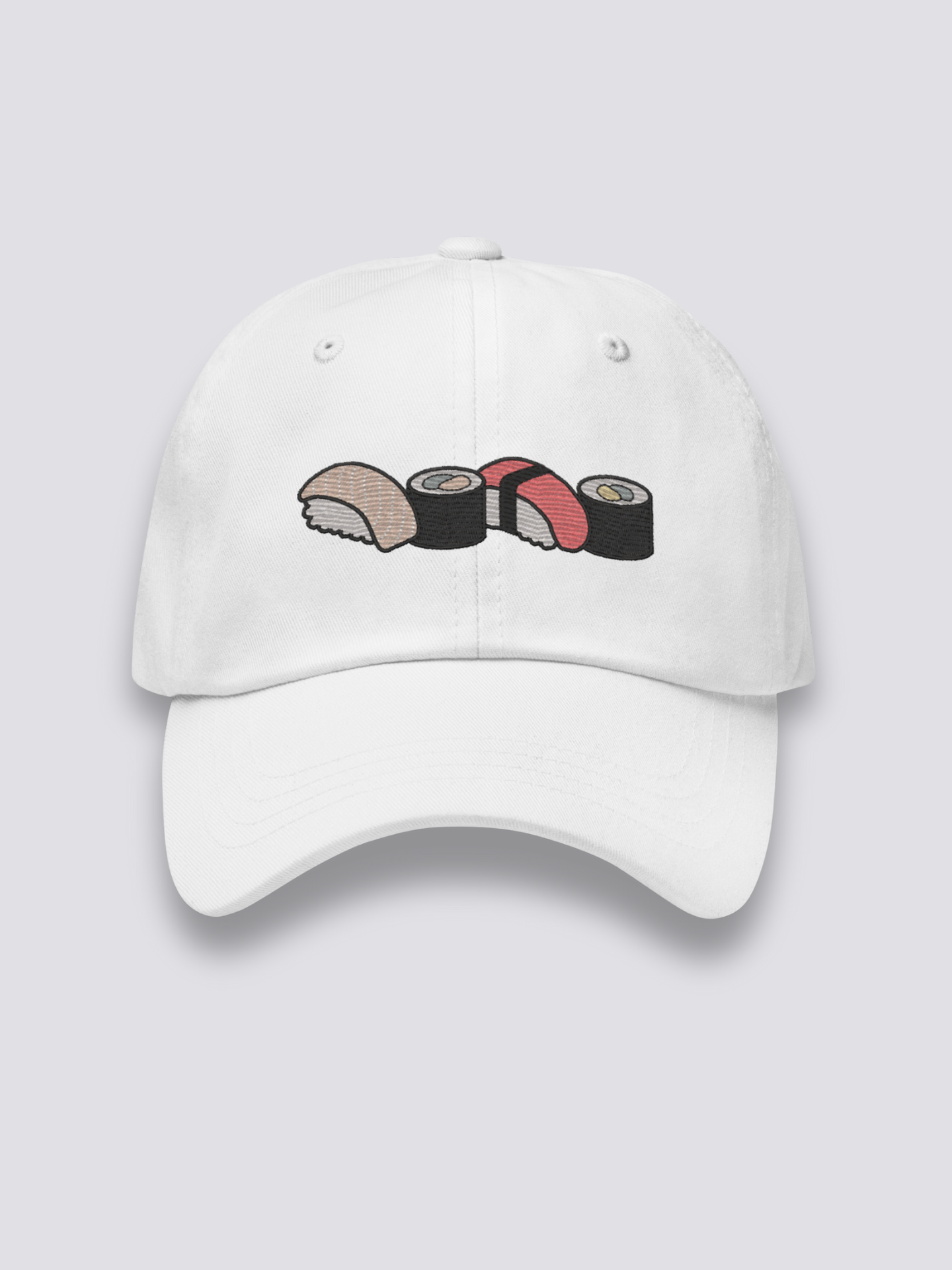 Japanische Sushi-Mütze – Baseball Cap im Streetwear-Stil für Herren und Damen