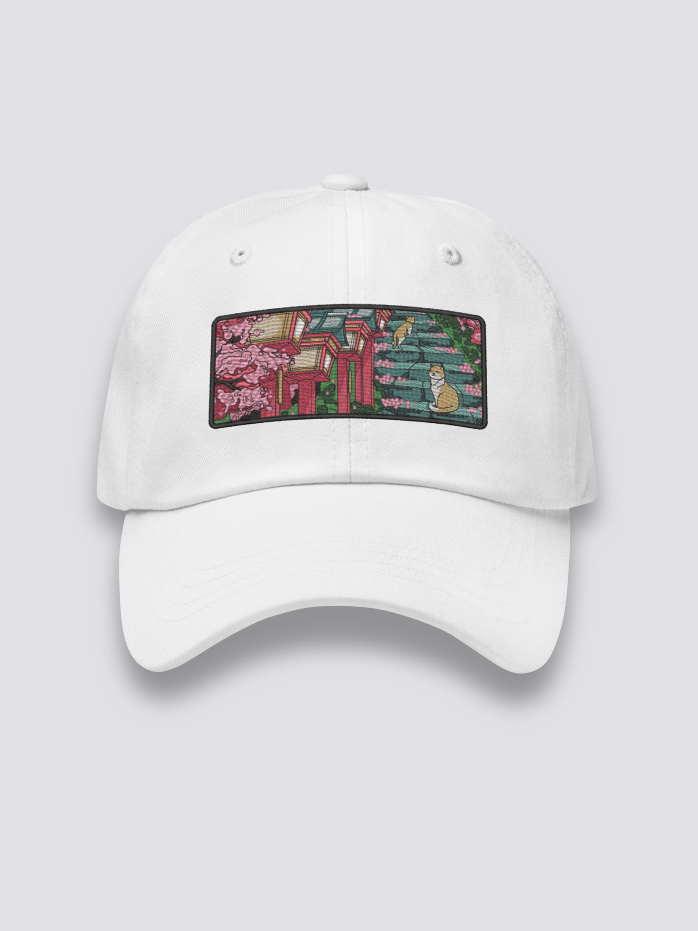 Japanische Tempelmütze – Baseball Cap für den Alltag, Premium-Qualität