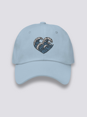 Japanische Wellen Mütze – Baseball Cap im Streetwear-Stil für Herren und Damen