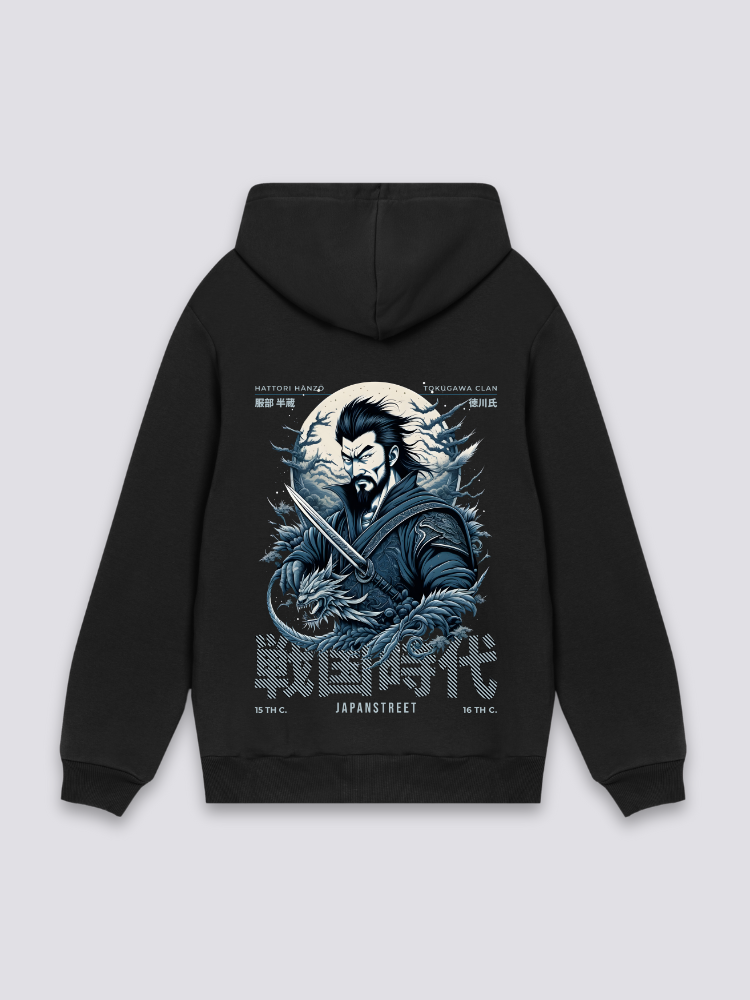 Japanischer Schrift-Hoodie – Hoodie im Streetwear-Stil für Herren und Damen