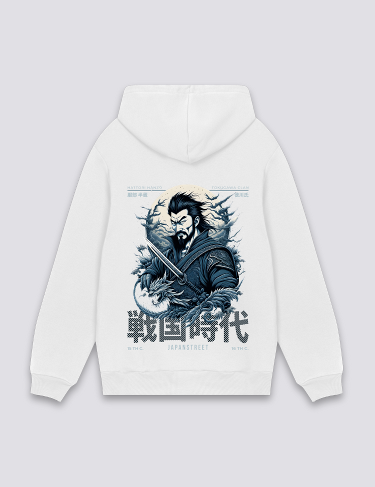 Japanischer Schrift-Hoodie – Oversize, Hoodie im japanischen Design