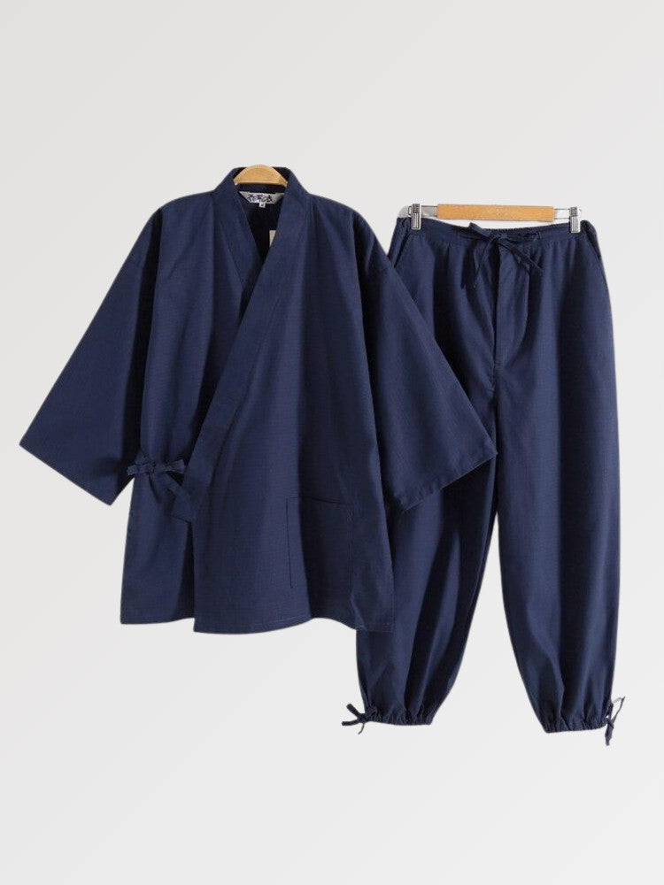 Jinbei für Männer 'Hayoma' – japanisches Gewand, Kimono im japanischen Design