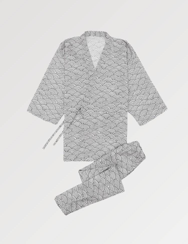 Jinbei-Kimono für Männer im rein traditionellen Stil