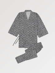 Traditioneller Herren-Jinbei 'Kojiro' – japanisches Gewand, Kimono im japanischen Design